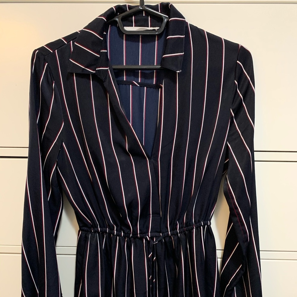 Pinstripe Dress